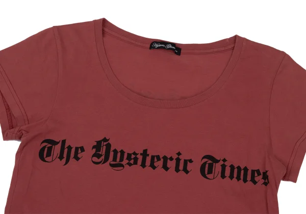 HYSTERIC GLAMOUR Girl Logo Print T-shirt K-171369_002