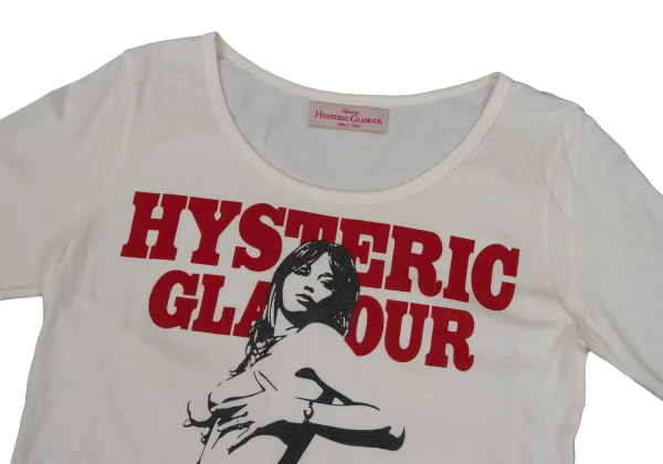 HYSTERIC GLAMOUR Girl Logo Print Top K-171371_003
