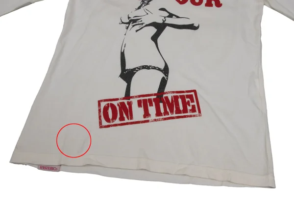 HYSTERIC GLAMOUR Girl Logo Print Top K-171371_010