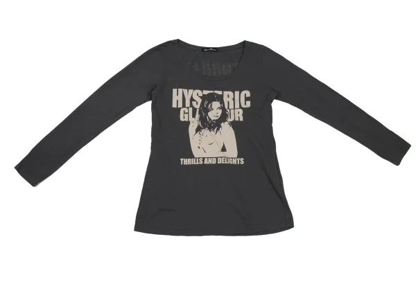 HYSTERIC GLAMOUR Girl Logo Print Top K-171372_002