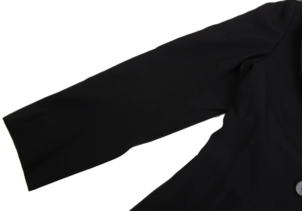 JUNIOR GAULTIER Hair Print-lined Wool Hooded Jacket K-171376_006