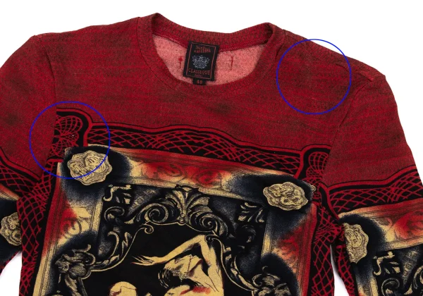 Jean Paul GAULTIER CLASSIQUE Tattoo Artist Print T Shirt K-171383_002