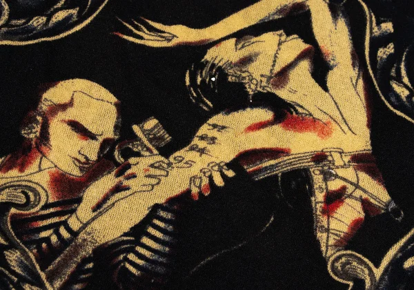 Jean Paul GAULTIER CLASSIQUE Tattoo Artist Print T Shirt K-171383_011