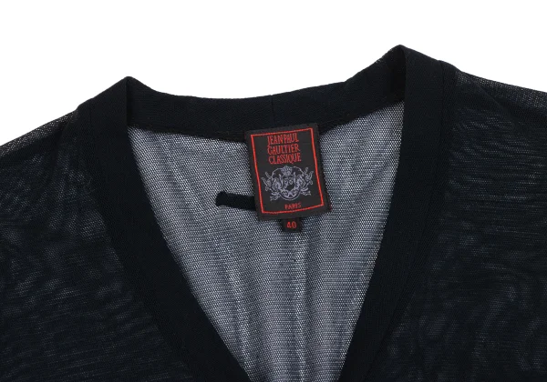 Jean Paul GAULTIER CLASSIQUE Mesh Cardigan K-171384_004