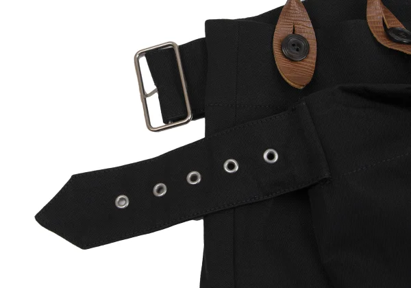 Jean Paul GAULTIER CLASSIQUE Wool Suspenders Wrap Pants K-171386_006