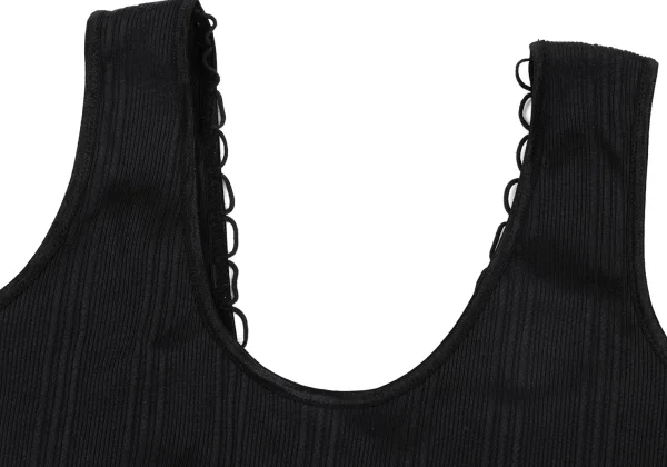 Jean Paul GAULTIER FEMME Back Lace-Up Rib Tank Top K-171388_003