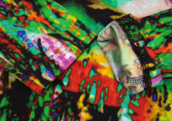 Jean Paul GAULTIER FEMME Psychedelic Face Print T Shirt K-171390_007