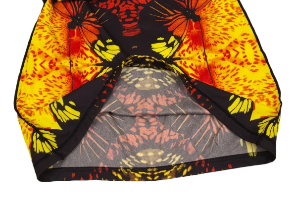 Jean Paul GAULTIER FEMME Butterfly Print Mesh Layered Top K-171393_011