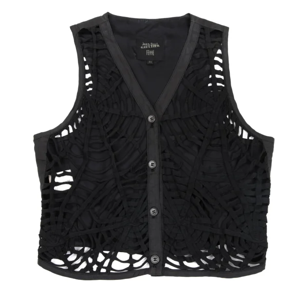 Jean Paul GAULTIER FEMME Front Spider Web Vest K-171394_002