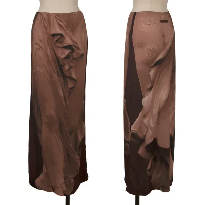 Jean Paul GAULTIER FEMME Drawing Print Skirt