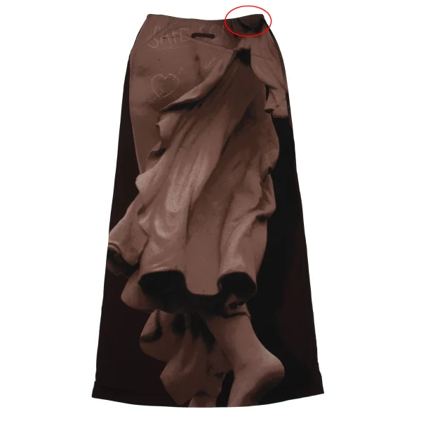 Jean Paul GAULTIER FEMME Drawing Print Skirt K-171403_010