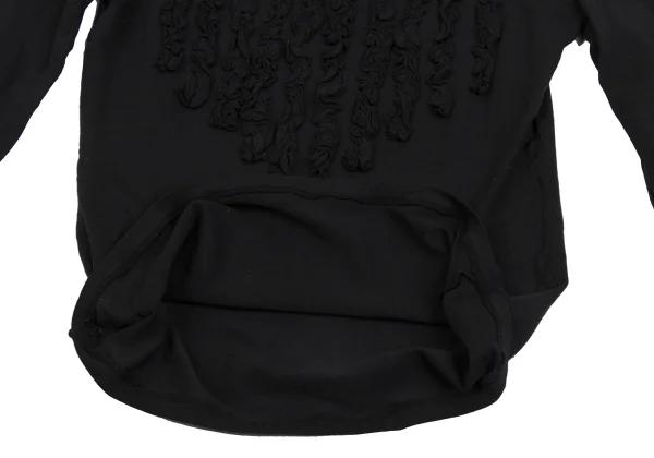 Jean Paul GAULTIER HOMME Front Frill Mock Neck Stretch T Shirt K-171405_008