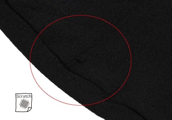 Jean Paul GAULTIER HOMME Front Frill Mock Neck Stretch T Shirt K-171405_011