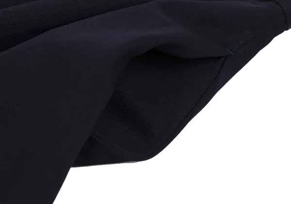 Y's Wool Gabardine White Stitch Skirt K-171409_004