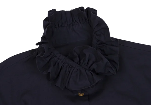 Vivienne Westwood Cotton Frill Neck Blouse K-171410_004