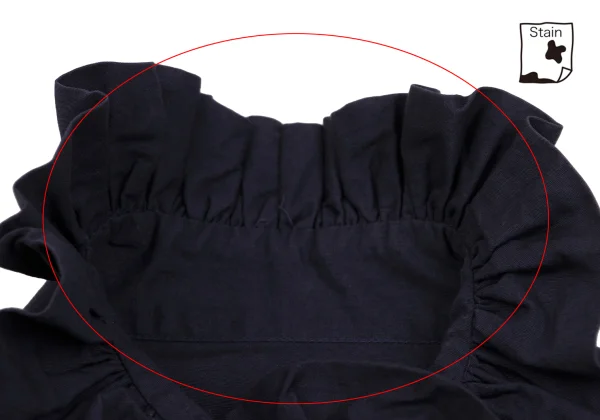 Vivienne Westwood Cotton Frill Neck Blouse K-171410_005