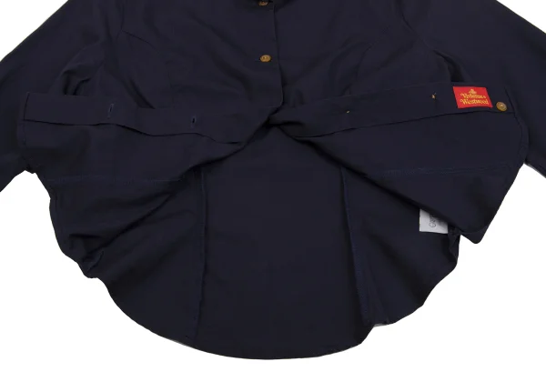 Vivienne Westwood Cotton Frill Neck Blouse K-171410_011