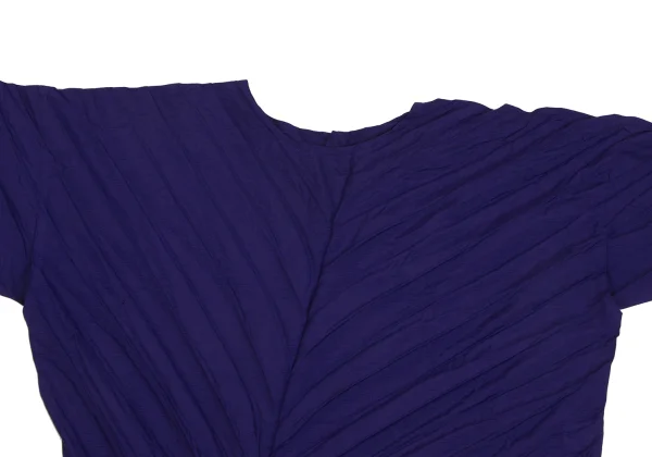 ISSEY MIYAKE Twist Pleated Blouse K-171412_003