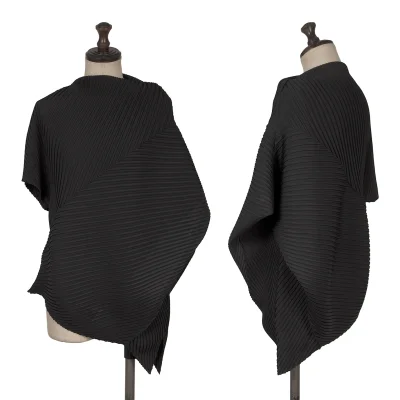 ISSEY MIYAKE Fold Pleats Deformation Tops