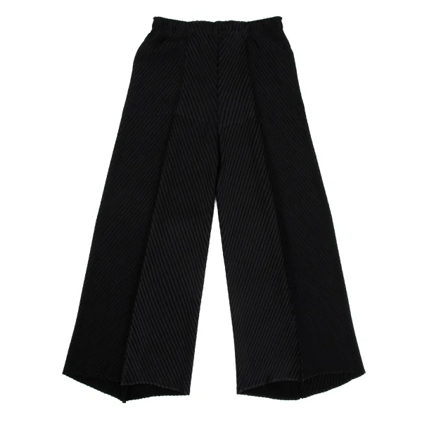 ISSEY MIYAKE Folded Pleat Pants Black 2 K-171417_001
