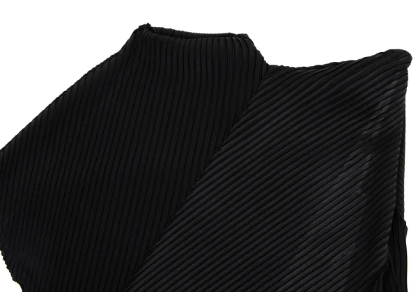 イッセイミヤケISSEY MIYAKE フォールドプリーツセットアップ 黒2 K-171418_004