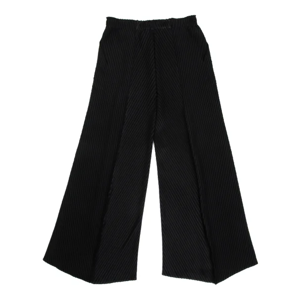 イッセイミヤケISSEY MIYAKE フォールドプリーツセットアップ 黒2 K-171418_016