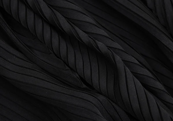 イッセイミヤケISSEY MIYAKE フォールドプリーツセットアップ 黒2 K-171418_017