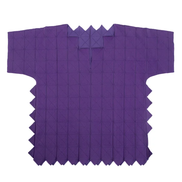 PLEATS PLEASE A-POC Geometric Jagged Cutting Short Sleeves T-shirt K-171419_002