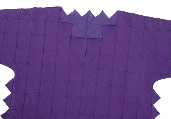 PLEATS PLEASE A-POC Geometric Jagged Cutting Short Sleeves T-shirt K-171419_003
