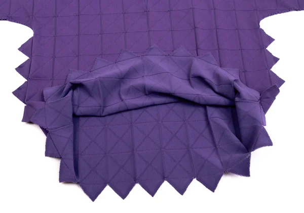 PLEATS PLEASE A-POC Geometric Jagged Cutting Short Sleeves T-shirt K-171419_008