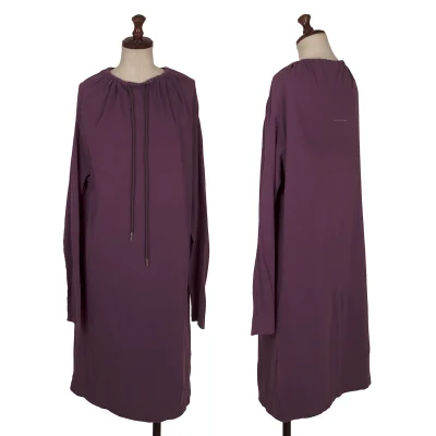 MM6 MAISON MARGIELA Neck Gather String Long T-shirt