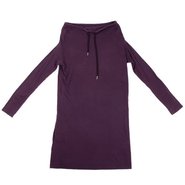 MM6 MAISON MARGIELA Neck Gather String Long T-shirt K-171422_002
