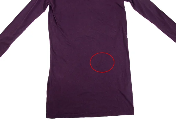 MM6 MAISON MARGIELA Neck Gather String Long T-shirt K-171422_010