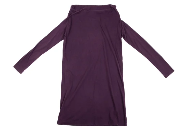 MM6 MAISON MARGIELA Neck Gather String Long T-shirt K-171422_013