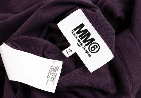 MM6 MAISON MARGIELA Neck Gather String Long T-shirt K-171422_017