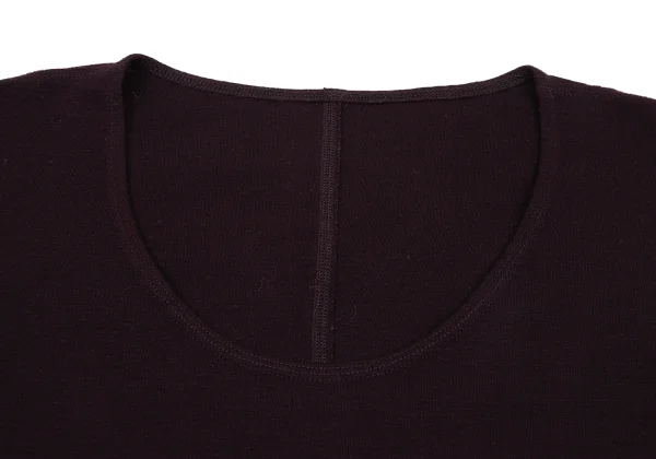 JURGEN LEHL Wool Outseam Crew Neck Knit Top K-171425_006