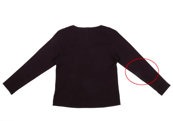 JURGEN LEHL Wool Outseam Crew Neck Knit Top K-171425_011