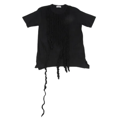 Yohji Yamamoto POUR HOMME Cotton Frill T-shirt
