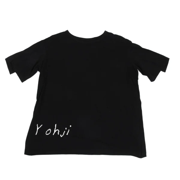 Yohji Yamamoto FEMME Hem Logo Embroidery T-shirt K-171431_002
