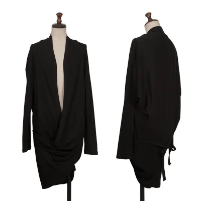 Yohji Yamamoto FEMME Cotton Wrap Cardigan