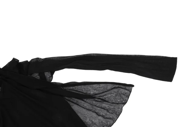 Yohji Yamamoto FEMME Sheer Drape Long Cardigan K-171435_006