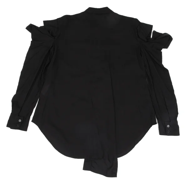 Yohji Yamamoto FEMME Cutting Sleeve Blouse K-171436_014