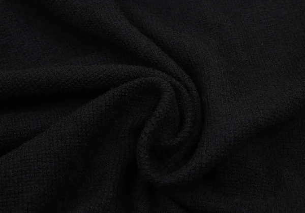 Yohji Yamamoto FEMME Wool Neck Design Short Sleeve Knit K-171438_011