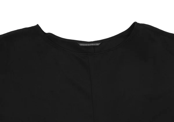 Yohji Yamamoto FEMME Crepe de Chine Short Sleeve Dress K-171439_004