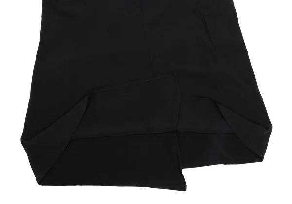 Yohji Yamamoto FEMME Crepe de Chine Short Sleeve Dress K-171439_010