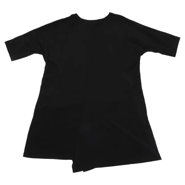 Yohji Yamamoto FEMME Crepe de Chine Short Sleeve Dress K-171439_011