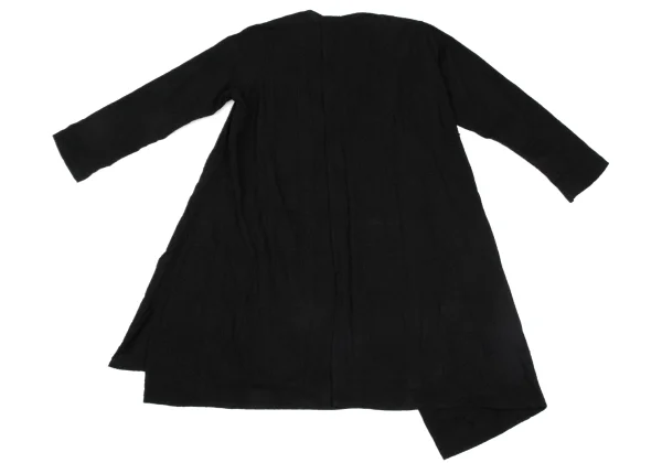 Yohji Yamamoto FEMME Cotton Embroidery Wrap Design Shirt Dress K-171440_015
