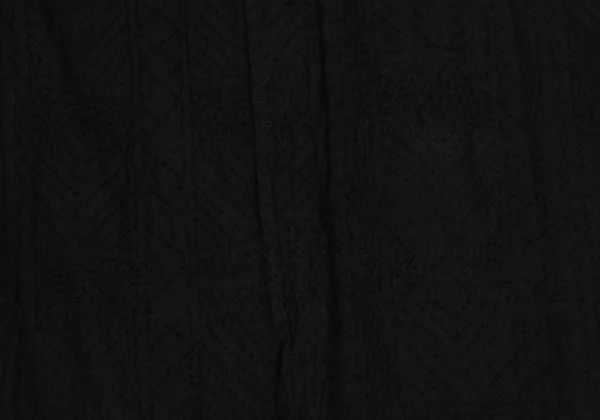 Yohji Yamamoto FEMME Cotton Embroidery Wrap Design Shirt Dress K-171440_016