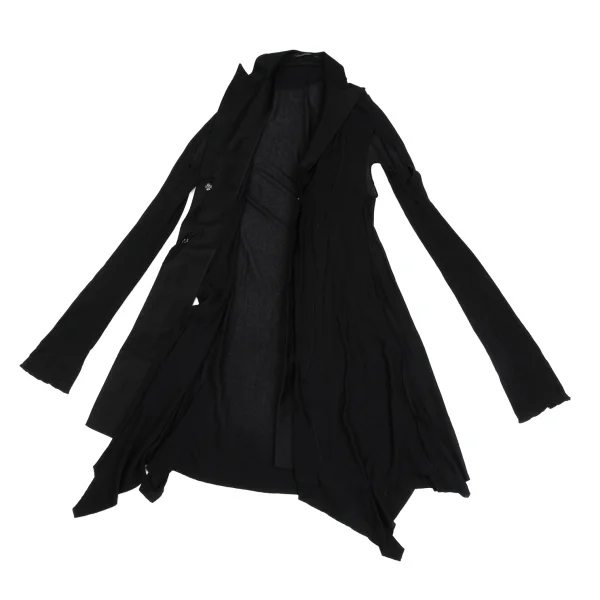Yohji Yamamoto FEMME Side Open Switching Design Outseam Jacket K-171442_011