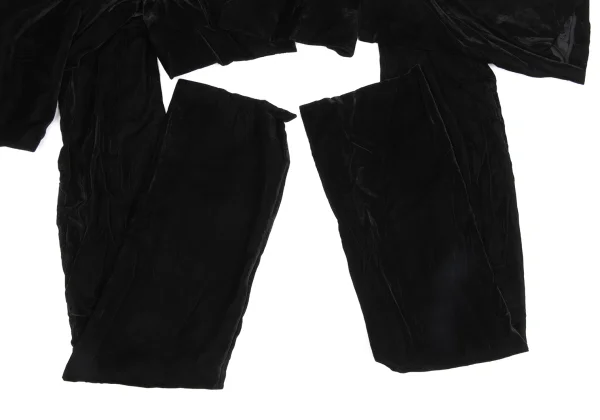 Yohji Yamamoto FEMME Stole Design Velvet Jacket K-171443_010